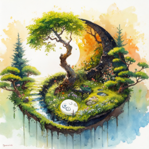 陰陽の箱庭のイメージ